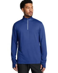 UA Launch Pro 1/4 Zip Tech Blue
