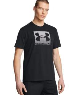 UA M Boxed Sports SS Black/Blue 2-PACK