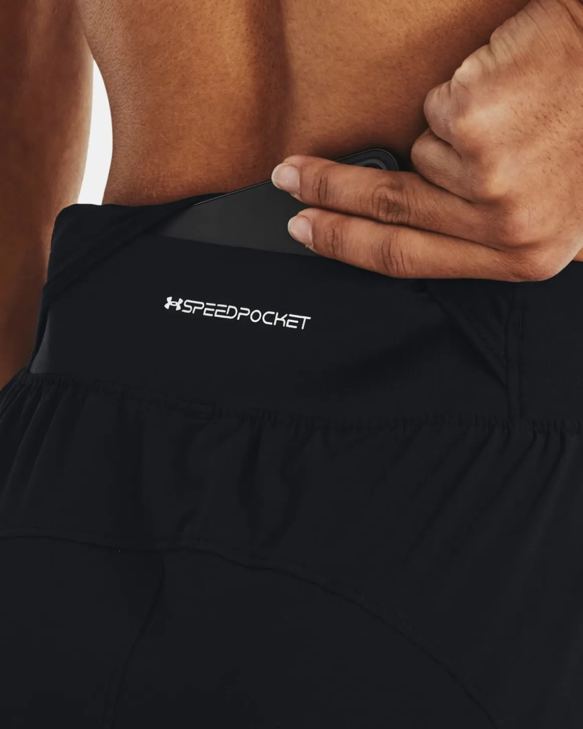 UA OutRun The Storm Pants Black