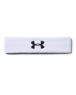 UA Performance Headband White – One-Size