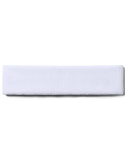 UA Performance Headband White – One-Size