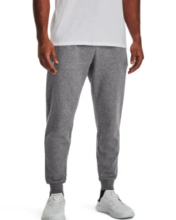 UA Rival Fleece Crew Castlerock Light Heather