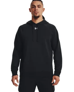 UA Rival Fleece Hoodie + Joggers Black SET