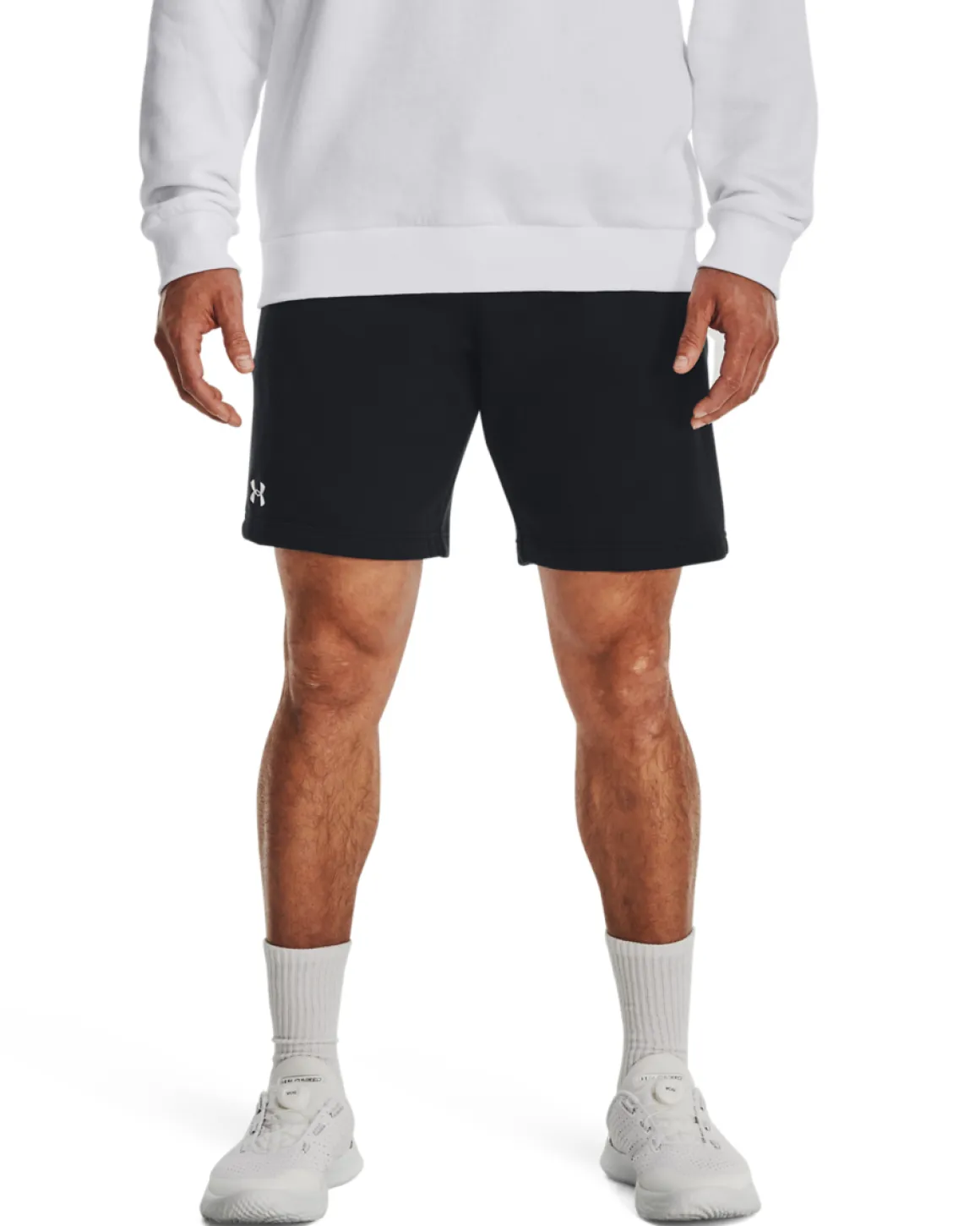 UA Rival Fleece Hoodie + Joggers Black SET