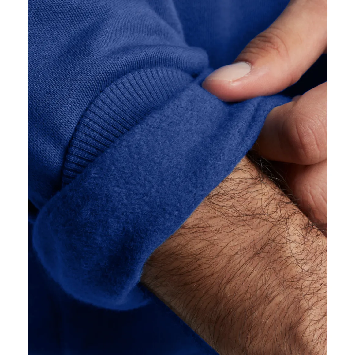 UA Rival Fleece Hoodie Tech Blue