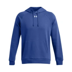 UA Rival Fleece Hoodie Tech Blue