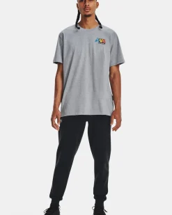 UA Rival Fleece Joggers Black M