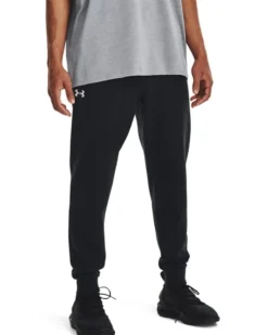 UA Rival Fleece Logo Hoodie Black