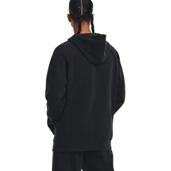 UA Rival Fleece Logo Hoodie Black
