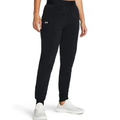 UA Rival Hi Rise Woven Pant Black