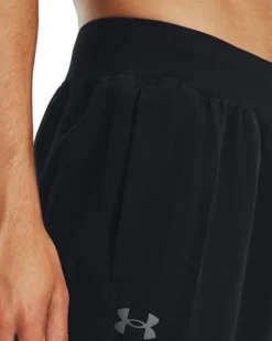 UA Stretch Woven Joggers Black