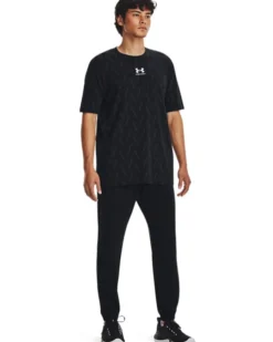 UA Stretch Woven Joggers Black