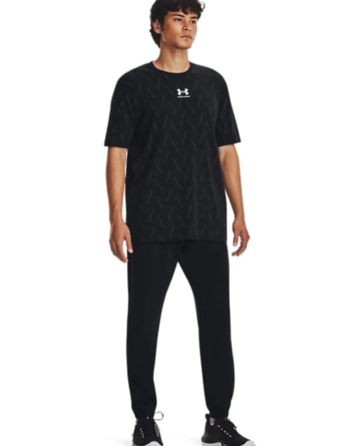 UA Stretch Woven Joggers Black
