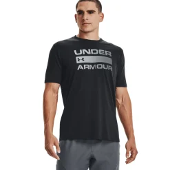 UA Team Issue Wordmark SS Black