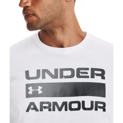 UA Team Issue Wordmark SS White