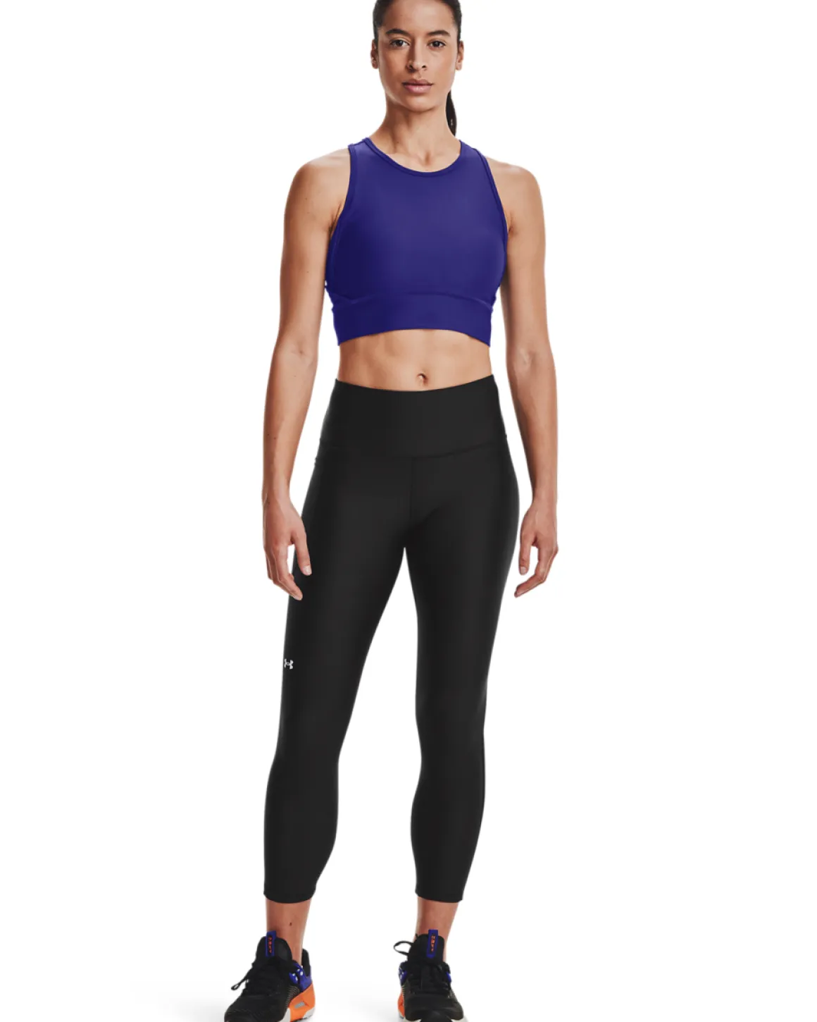 UA Tech Hi Ankle Leg Black