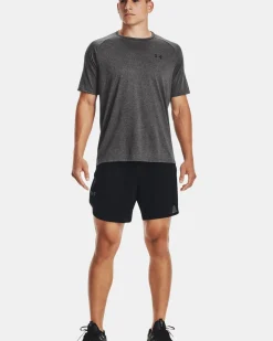 UA Tech 2.0 SS Tee Carbon Heather