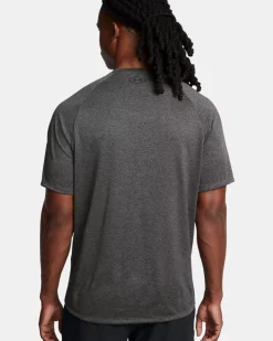 UA Tech 2.0 SS Tee Carbon Heather