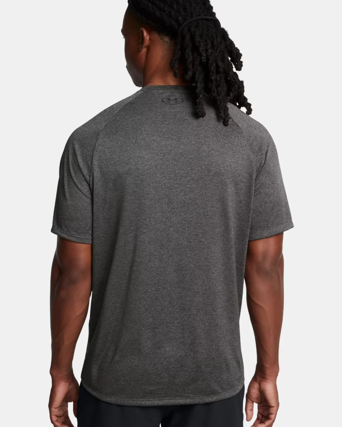 UA Tech 2.0 SS Tee Carbon Heather