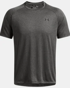 UA Tech 2.0 SS Tee Carbon Heather
