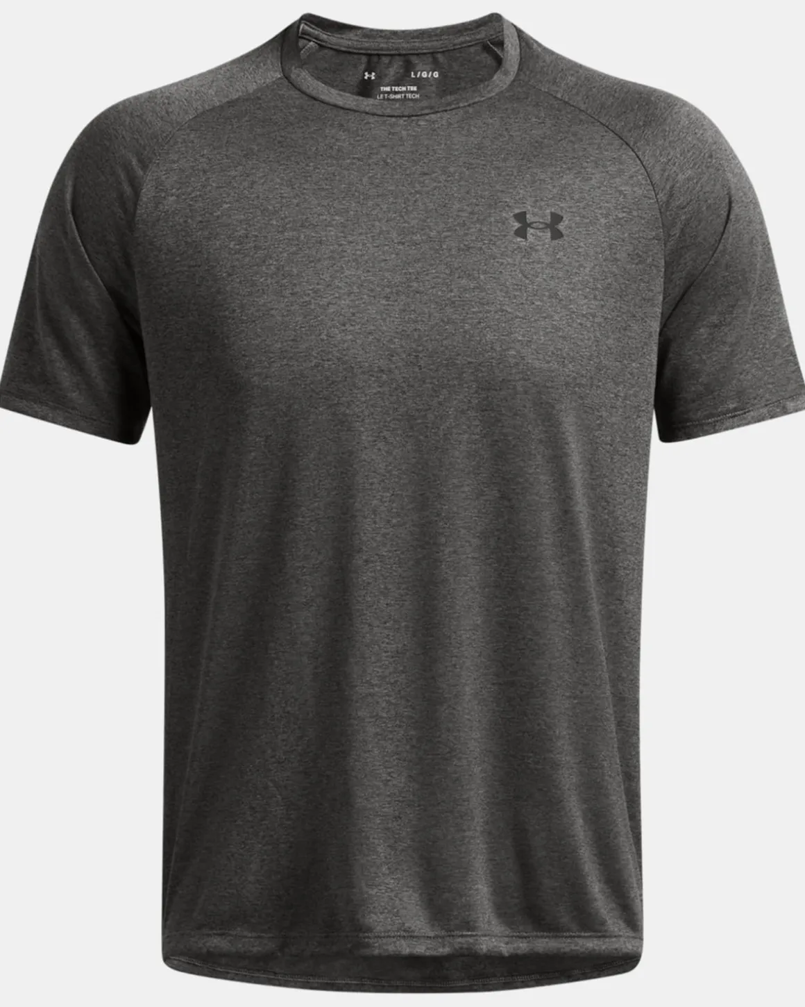 UA Tech 2.0 SS Tee Carbon Heather