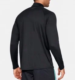 UA Tech 2.0 1/2 Zip Black