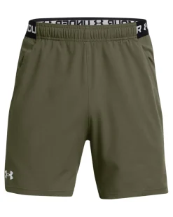 UA Vanish Woven 6″ Shorts Marine OD Green
