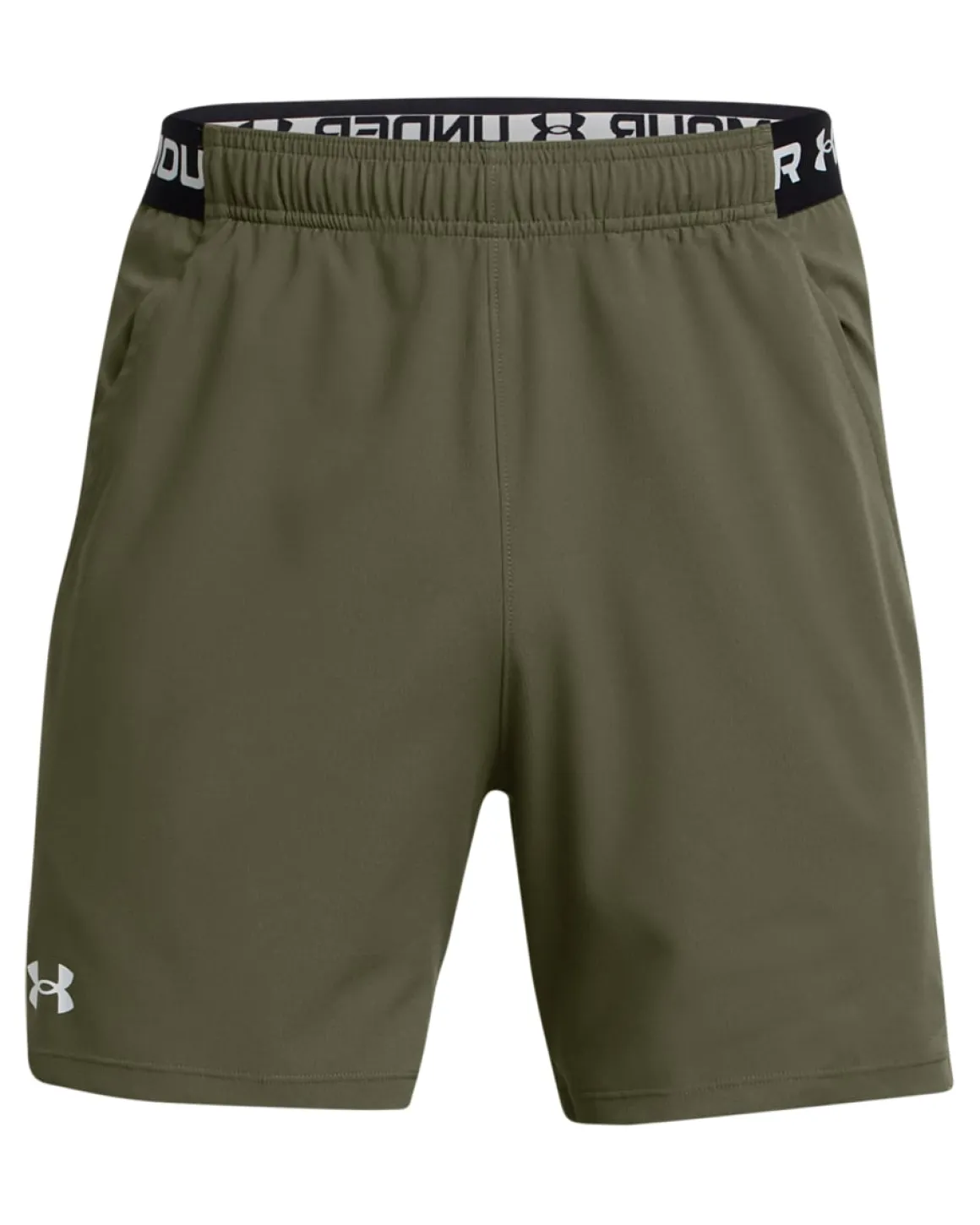 UA Vanish Woven 6″ Shorts Marine OD Green