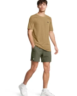 UA Vanish Woven 6″ Shorts Marine OD Green