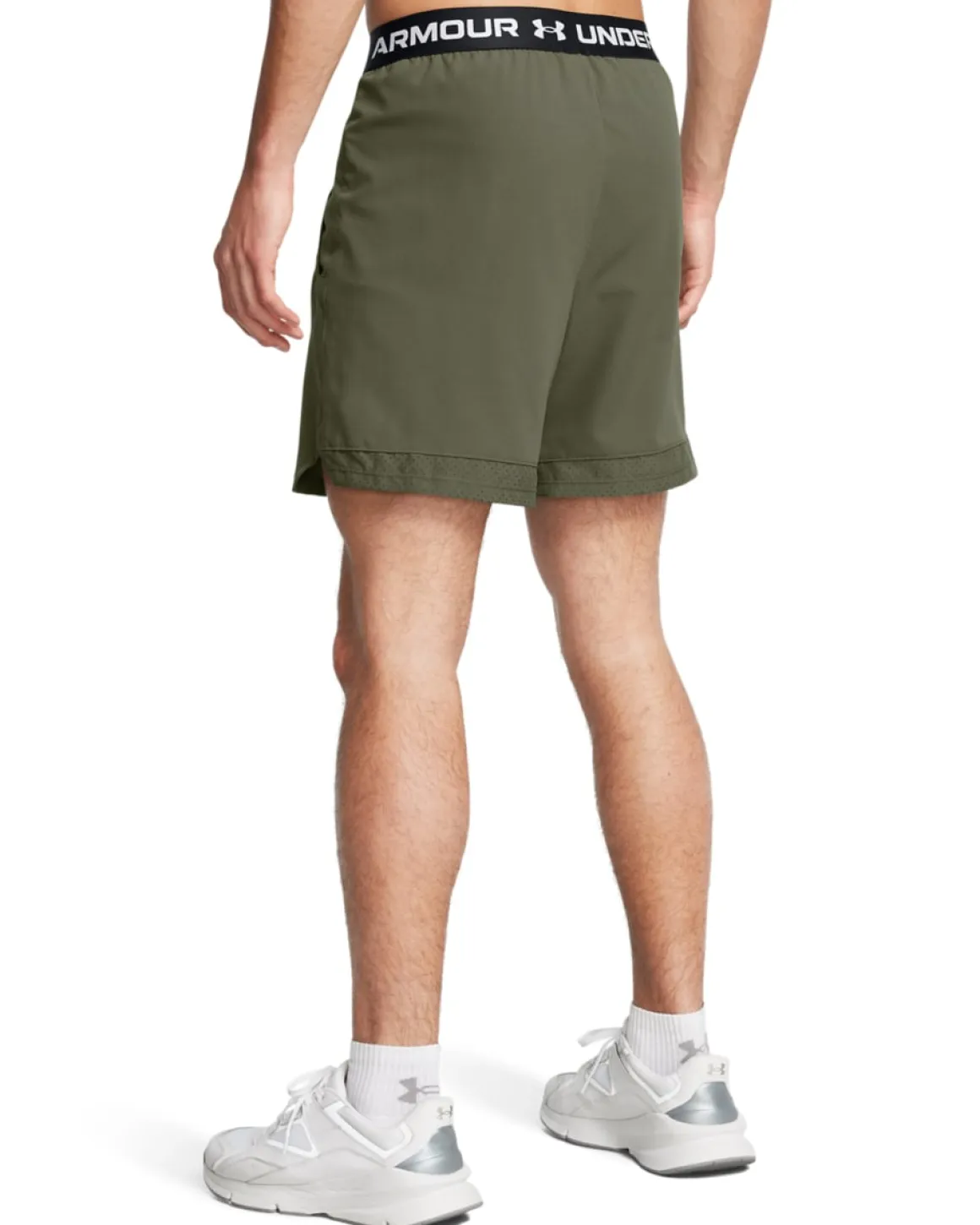 UA Vanish Woven 6″ Shorts Marine OD Green