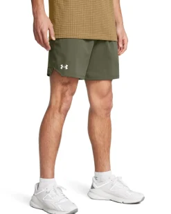 UA Vanish Woven 6″ Shorts Marine OD Green