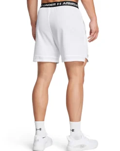 UA Vanish Woven 6″ Shorts White
