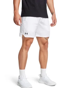 UA Vanish Woven 6″ Shorts White