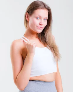 Vamp Seamless Bra All White