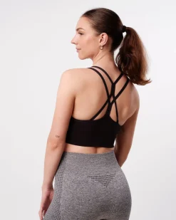 Vamp Seamless Bra Black 2-PACK