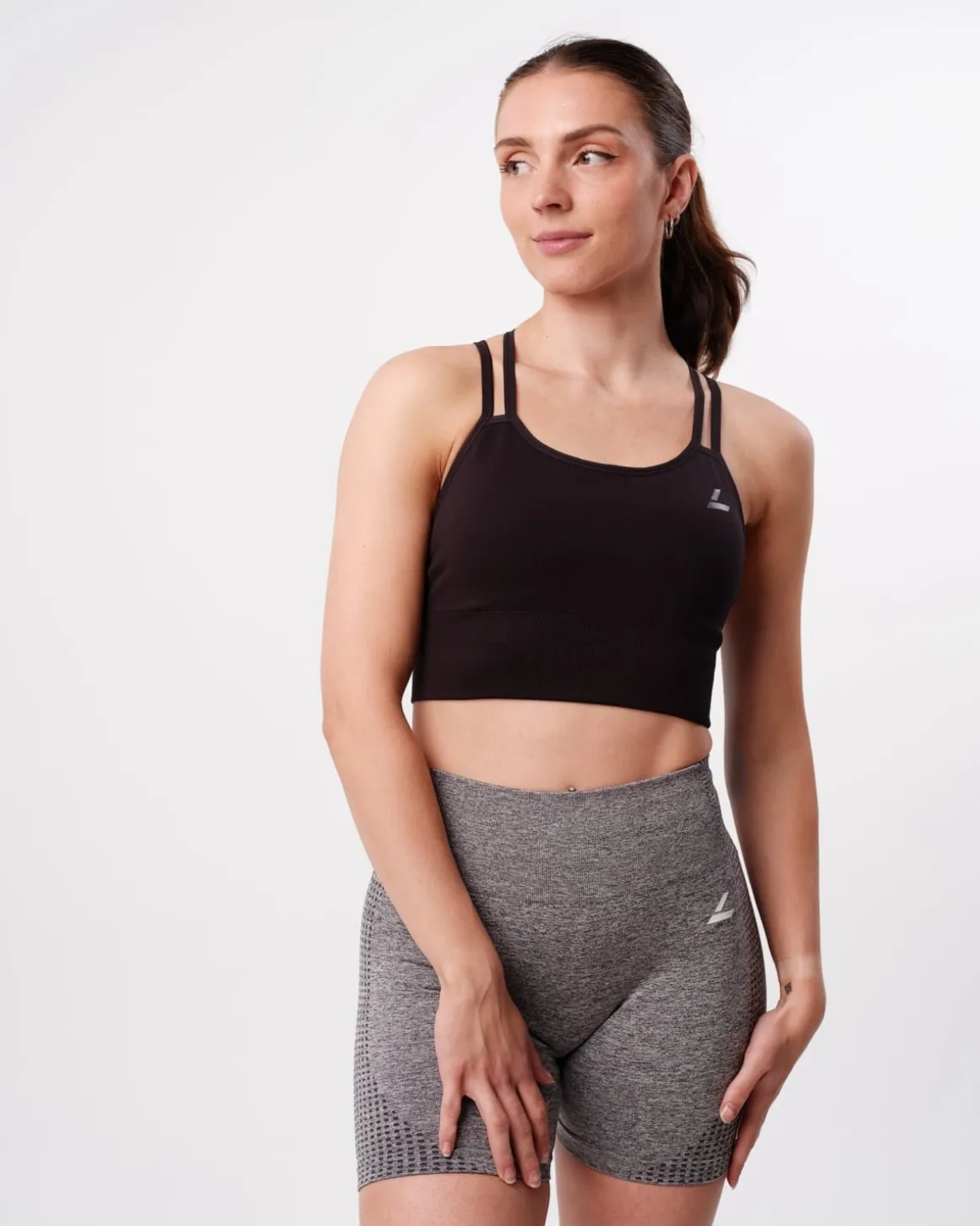 Vamp Seamless Bra Black 2-PACK