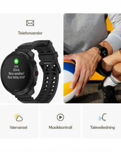 Vantage Treningsklokke M3 Svart S-L
