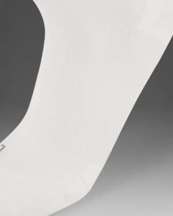 Vectr Reflective Crew Socks White/Silver Reflective