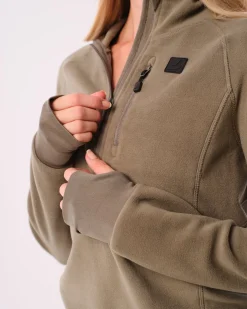 Vernon Micro Fleece Green Agave