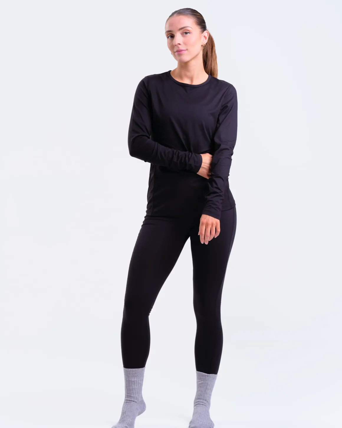 Versatile Syntethic Baselayer Tights Black