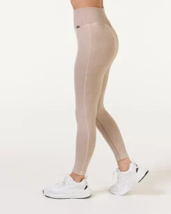 Wave Seamless Tights Beige Sandwash