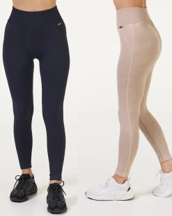Wave Seamless Tights 2-MIXPACK