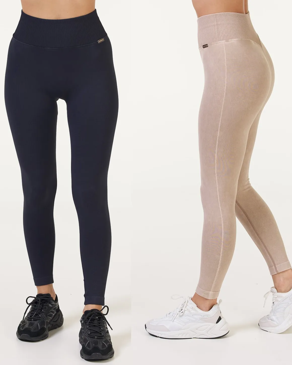 Wave Seamless Tights 2-MIXPACK