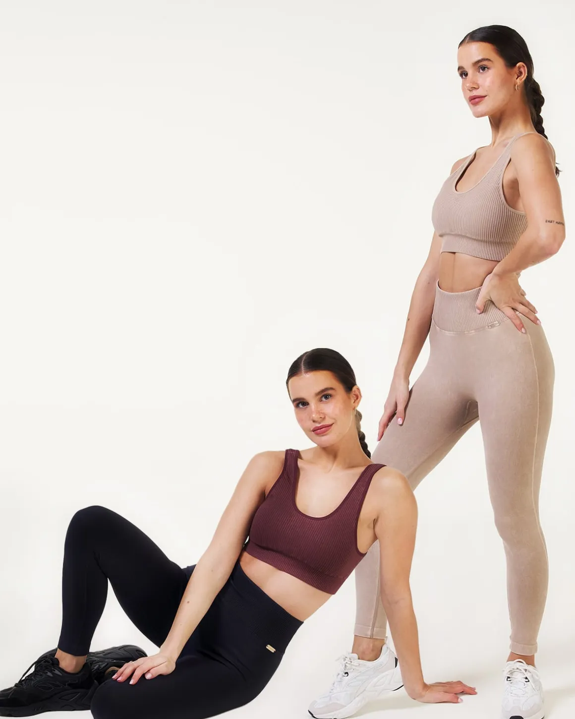 Wave Seamless Tights 2-MIXPACK
