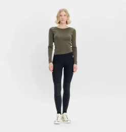 W Maple Hiking Tights Black