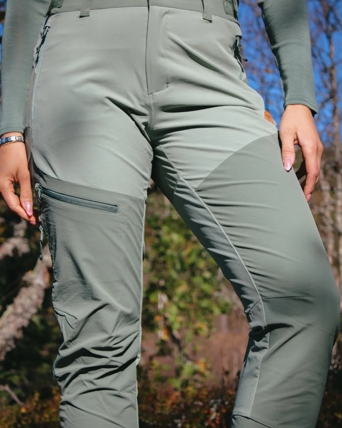 W Willow Pants Lily Pad/Laurel Wreath