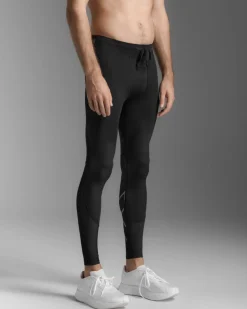 2XU Aero Mesh Comp Tights Black/Silver Reflective