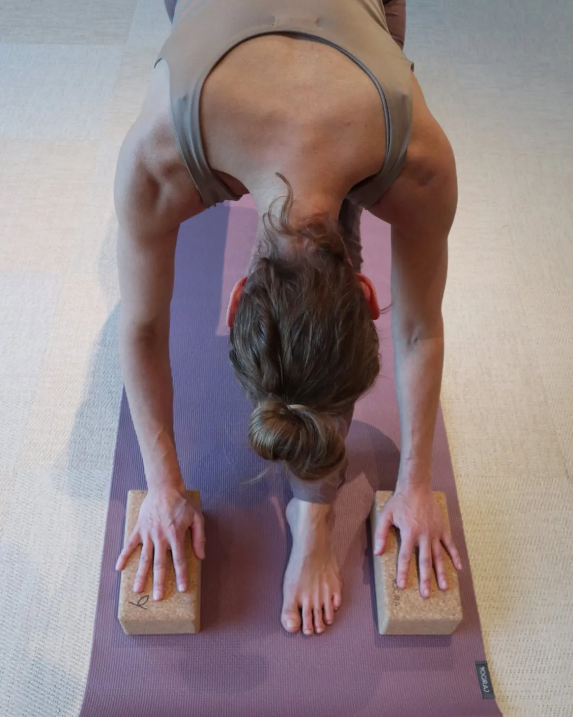 Yogamatte All-round yoga mat, 6 mm, Mauve purple – Yogiraj
