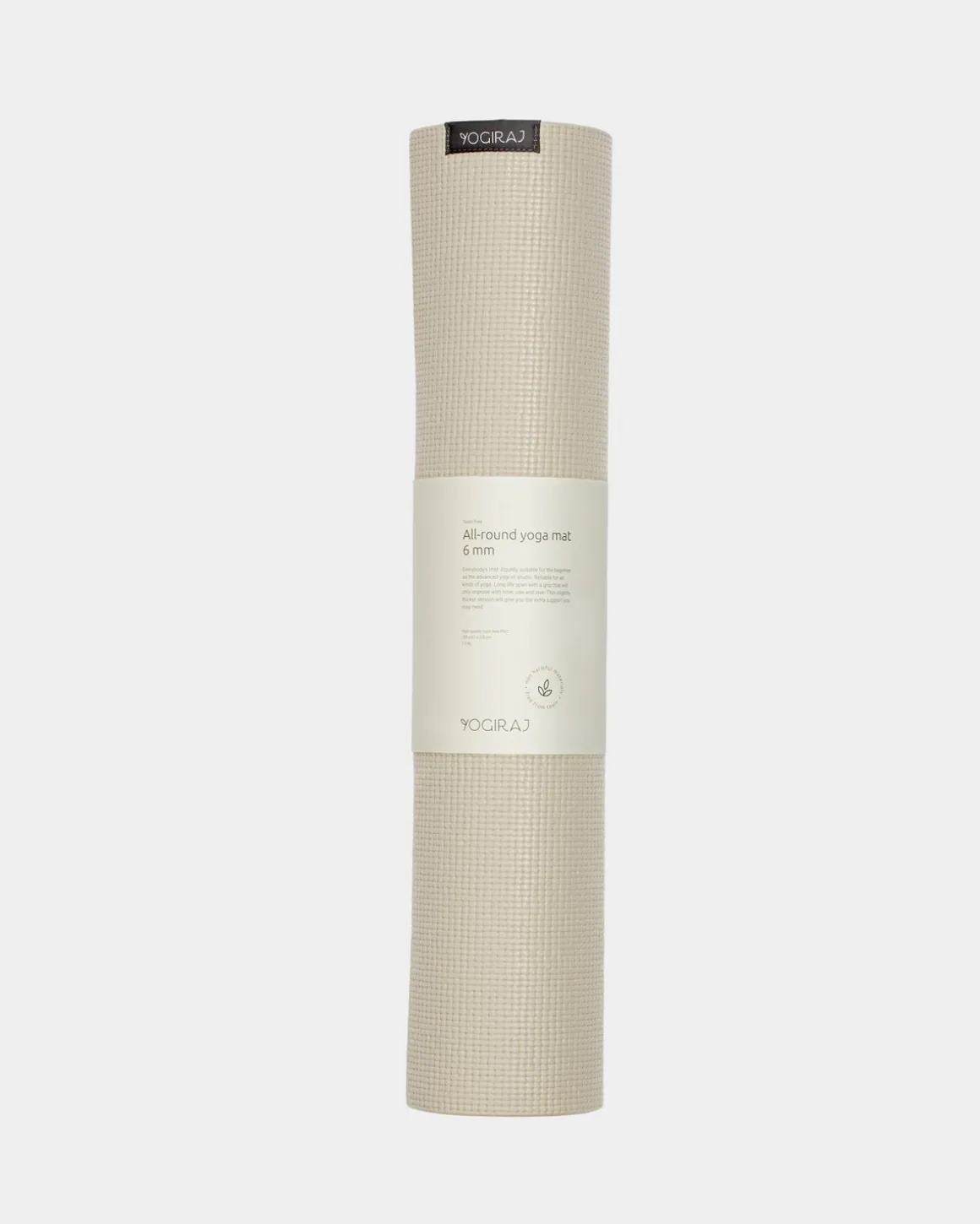 Yogamatte All-round yoga mat, 4 mm, Natural – Yogiraj