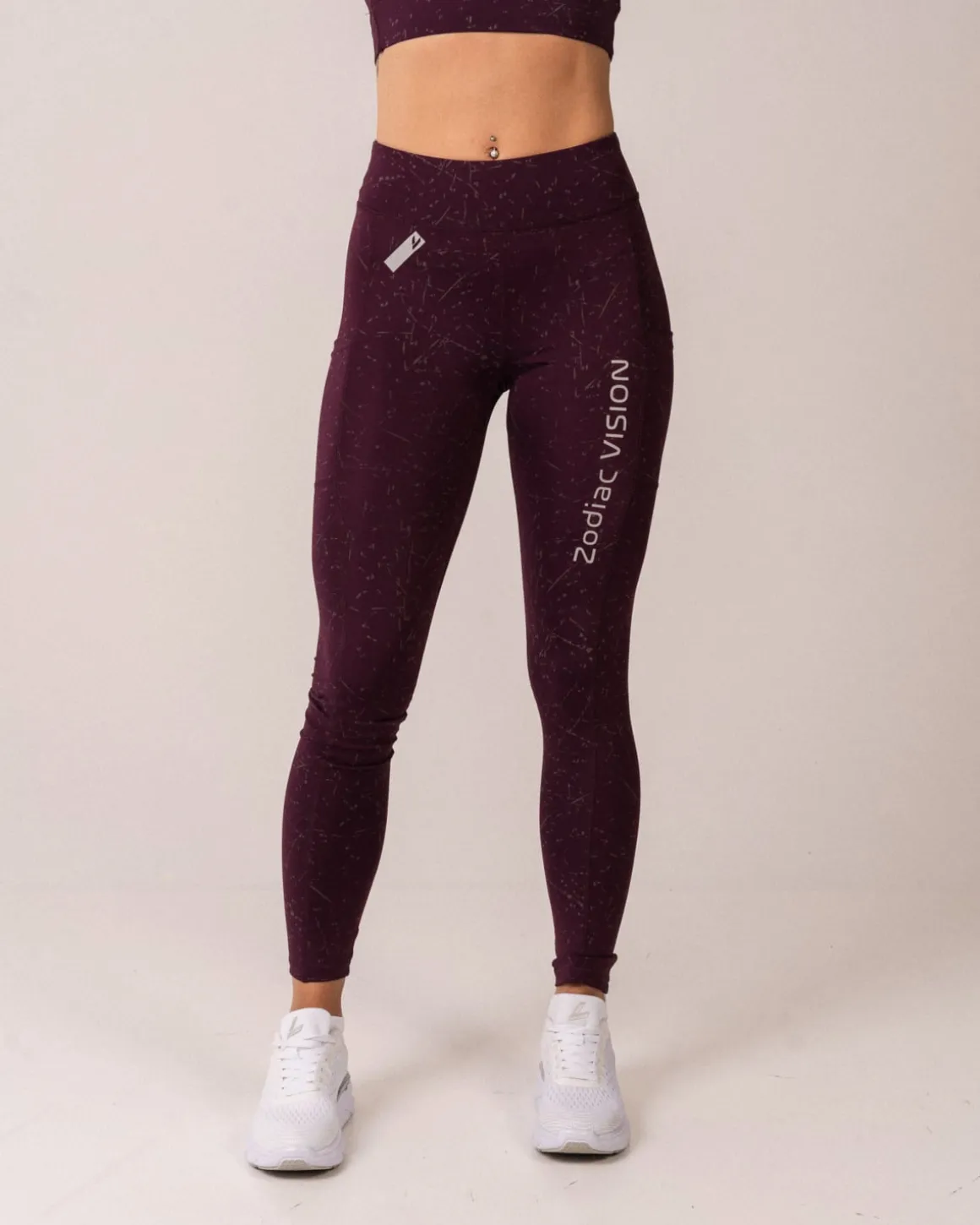 Zodiac reflective Tights + LS + Vest Optic Stardust SET